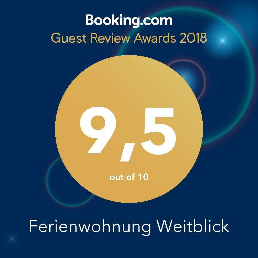 Ferienwohnung Weitblick 벨베르트 외부 사진